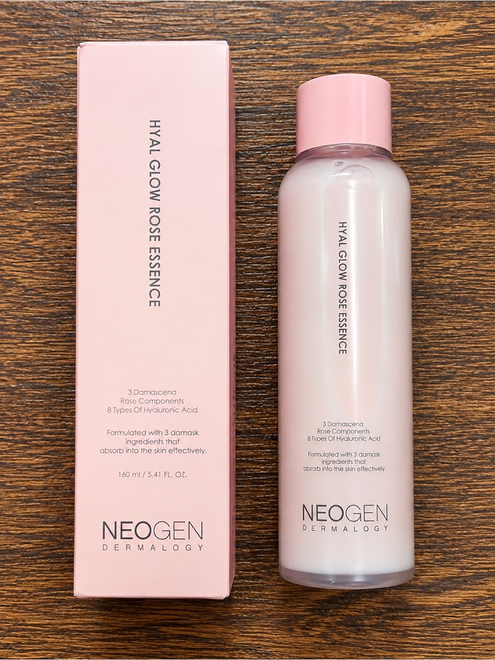 NEOGEN Dermalogy Hyal Glow Rose Essence 160ml | Korean Skincare K-Beauty
